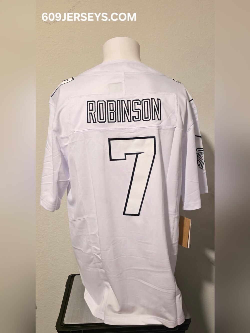 Atlanta Falcons Bijan Robinson Custom "GHOST" Jersey
